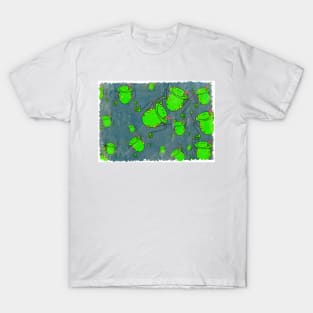 Frog Pattern T-Shirt